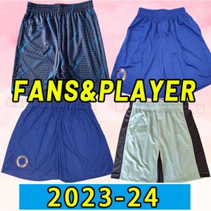 Shorts de futebol CFC STERLING Cucurella KOULIBALY ZIYECH PULISIC MOUNT KANTE HAVERTZ WERNER CHILWELL 2023 Chukwuemeka 23 24 calças de futebol fãs versão jogador