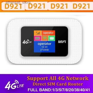 أجهزة التوجيه 4G بطاقة SIM WiFi Router Mobile Wi-Fi LTE 100MBPS Travel Partner Wireless Pocket Networt النطاق العريض