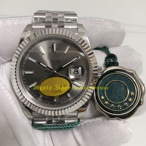 25 Style Drogie zegarek 904L Stalowe mężczyźni 41 mm 126334 Data szary czarny szampan niebieski biały flezel v12 żółte złoto 126333 Everose cal.2836 Automatyczne zegarki