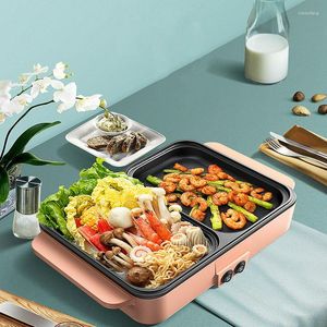 Decorative Figurines 110-220V Multifunctional Electric Cooker Heating Pan Cooking Pot Noodles Rice Eggs Soup Steamer