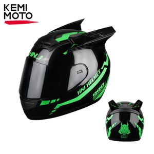 Fahrradhelme Motorradhelm Integralhelm Herren Sicherheit DOT-Zertifizierung Professioneller Motocross-Sommer atmungsaktiv mit Hornecke Moto 231113