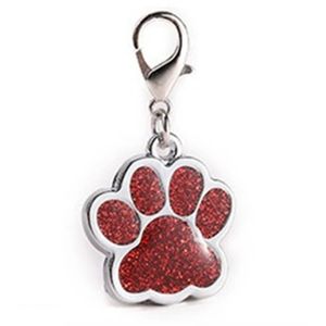 Dropshipping Custom Dog Cat ID -tagg graverad Personlig husdjurskrage Charm Name Pendant Bone Keyring Halsband Valp Tillbehör