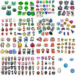 Other Set Pack Jibz 16 Kinds Cartoon Shoe Charms Funny Diy Croc Clogs Aceessories Sandals Decorate Buckle Kids Party Gifts Drop Deliv Oth7F