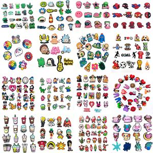 Outros Set Pack Jibz Kinds Cartoon Shoe Charms Funny Diy Croc Clogs Aceessories Sandals Decore Buckle Kids Party Gifts Drop Delivery Ot1Rl