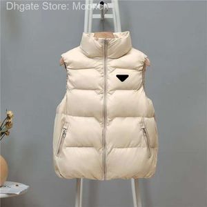 Womens Vests Puffy Jacket Sleeveless Woman Jackets Designer Coat Matte Slim Outwears Coats S-3XL