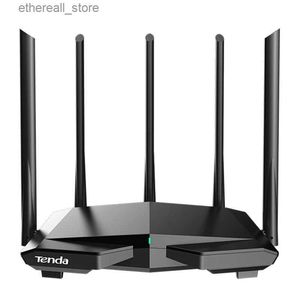 ルーターTenda Smart WiFi 6ルーターAX1500 802.11AX Wi-Fi6 Pro Dual Band Ax ofDMA Mu-Mimo Parental Controls 5*6DBI High-Gain Antennas Q2311144