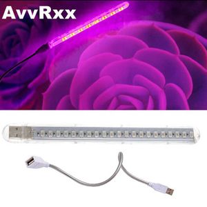 Grow Lights USB 5V LED Grow Light 21LED Spettro completo Rosso Blu Phyto Grow Lampada Phytolamp per interni per piante Fiori Piantina Serra P230413