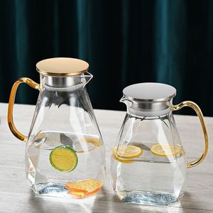 Drinkware High Borosilicate Glass Cold Kettle Hushållens vattenflaska