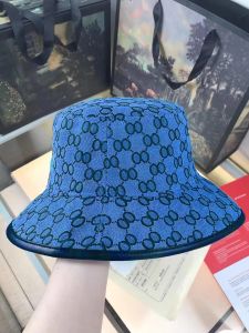 2023 Mulheres de alta qualidade Designers Caps Chapéus Mens Bucket Chapéu Clássico Versátil Personalidade Simplicidade Tendência Ventilação Sunhat Bucket Hat