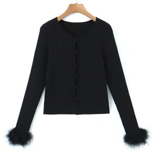 Kobiety dla kobiet jesienne ubrania dobrej jakości Cardigan Plus Size