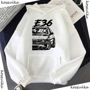 Men's Hoodies Sweatshirts 2020 Autumn Winter E36 Car Hoodies Fashion Men's Stylish Unique Design Hooded Men Sweatshirts Hoody Man Green Harajuku Hoodie zln231114