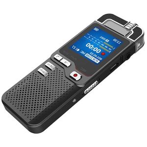 Freeshipping wav professional dictaphone röst aktiverad mini digital röstinspelare penna 8 GB PCM inspelning Dual Mic Denoise HiFi Mp3 PL JPHD