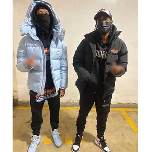 2023 Trapstar Down Designer Lettera ricamata con cerniera Giacca invernale da uomo e da donna Cappotto caldo in cotone moda Hip Hop High Street Tide Marca ess