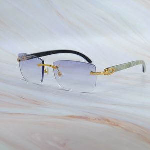대리석 버팔로 혼 선글라스 세련된 디자이너 럭셔리 카터 일요일 안경 남자와 여자를위한 안경 색깔 안경 도매 빈티지 그늘 안경 색 안경