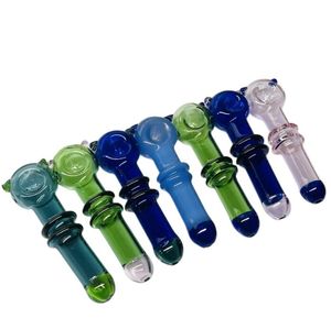 ACOOK Tobacco Smoking Pipe Glass Oil Burner Pipe Glassware Herb Hookah Tube Pipes dab rig bong