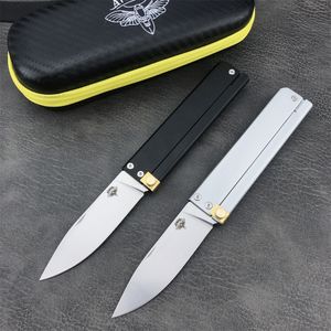 Atropos Assisted Flipper 나이프 포켓 연습 나이프 전술 나이프 D2 강철 전투 사냥 칼도 매우 날카로운 날 캠핑 생존 도구