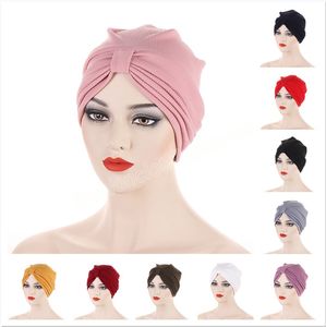 Indiano Musulmano Hijab Cappello Interno Donne Turbante Chemio Caps Stretch Islamico Perdita di Capelli Copricapi Berretti Femme Copricapo Africano