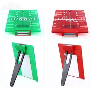 1 Pcs Inch cm Laser Target Card Plate For Green Red Laser Level Can Be Hanging On Wall & Floor 11.5cmx7.4cm