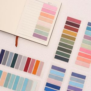 1600 Stück 80 Farben beschreibbare Morandi Sticky Tabs Repositionierbare Seitenmarker Sticky-Notes Book