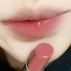 Lip Gloss Doce Nude Rosa Espelho Aquoso Duradoura Hidratante Geléia Líquido Batom À Prova D 'Água Mulheres Beleza Maquiagem Cosméticos