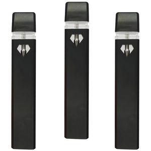 Vuoto nero monouso da 1 ml penne vape a vaporizzazione ec-cig 280 mAh vapotti di vapore in ceramica bobina ceramica Penna vapore USA