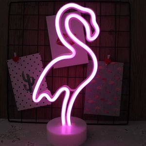 Luzes da noite Flamingo em forma de lâmpada de mesa LED Neon Night Lamps Cloud Moon Quarto Decoração USB Pequena Luz Noturna Neon Decor Rainbow Light Q231114