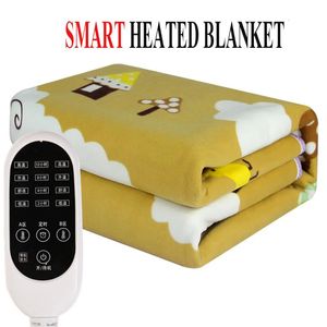 Electric Blanket Electric Blanket Thicker Heater Double Body Warmer 150*120cm Heated Blanket Thermostat Electric Heating Blanket Electric blanket 231114