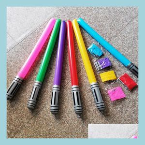 Favore di partito Gonfiabile Light Saber Sword Giocattoli per bambini Compleanno Costume di Halloween Puntelli Calza di Natale Stuffer Drop Delivery Hom Dhdwc