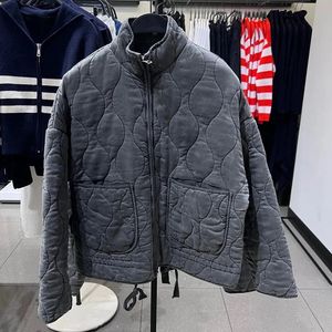 Damen Daunenparkas Winterjacken Mantel Warme Oberbekleidung mit Tasche Lässige lose Damenjacke Vintage Mode Oberbekleidung Frau 231114