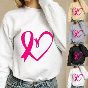 Kadın Hoodies Moda Sıradan Sıcak Sweatshirt Uzun Kollu O Boyun Yumuşak Baskılı Gömlek Bayanlar Kış Sweatshirts Üstler Hafif Pamuk T