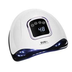 Nail Dryers Nail Dryer 64 LED Nail Lamp for Curing All UV Gel Polish Varnish with Motion Sensing Manicure Pedicure Professional Salon Tool 230414