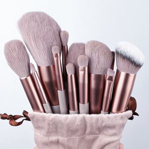 Makeup Tools 13PCS Brushes Set Eye Shadow Foundation Women Cosmetic Brush Eyeshadow Blush Powder Blending Beauty Soft Tool 230413