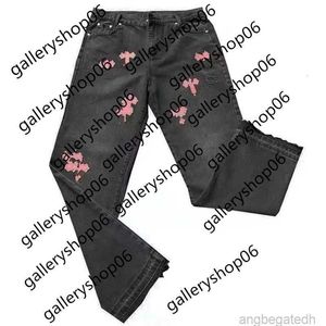 2023 Yeni Erkek Kot Kış Tasarımcısı Erkek Kot Che Long Pants Jogger Denim Baskılı Giyim Hop Pantolon Chss S-2xldzje