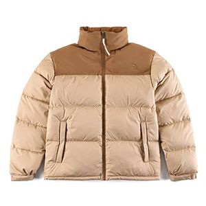 Designer men's and women's down jacket patchwork embroidery imported lining winter windproof warm coat