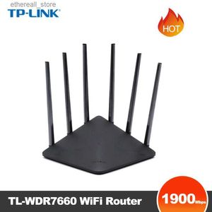 Roteadores TP-LINK TL-WDR7660 AC1900 Roteador sem fio 1900Mbps 2.4GHz/5GHz 3T3R MU-MIMO Roteador IPv6 Firmware chinês para jogos de Internet doméstica Q231114