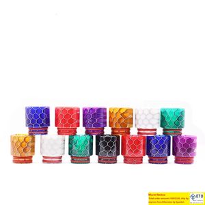 810 Resin Drip Tips Epoxy Mouthpeice Wire Bore Suck Tip for TFV12 Prince and TFV8 X Big Baby Crown Atomizer