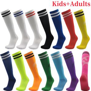 Sportsocken Fußball Hohe Qualität Langer Schlauch Knie Baumwolle Kinder Legging Strümpfe Fußball Baseball Laufsport Erwachsene Kinder 230413