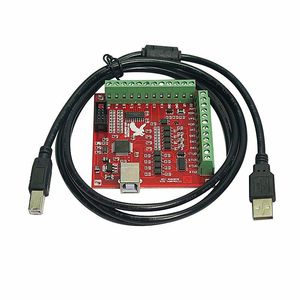 Freeshipping USB 100kHz Breakout Tahtası 4 Eksen CNC Freze Makinesi Arayüzü Sürücü Hareket Denetleyicisi Gravür Kesme Makinesi Parçaları OAGGD