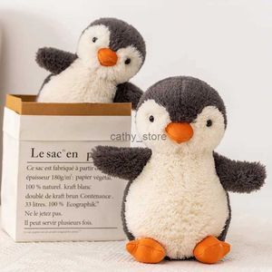 Bonecas de pelúcia 16cm boneca pinguim pequeno macio bebê reconfortante brinquedo de pelúcia pano menina brinquedo presente dos desenhos animados pelúcia animais boneca bebê brinquedosl231114