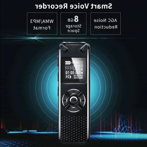 Freeshipping Professional Smart Digital Voice Recorder Portable Hidden HD Sound Audio Telefon Nagrywanie Dictafon MP3 Recorder Edqtt