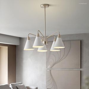 Hängslampor vardagsrumslampa nordiskt sovrum lampor modern enkel kreativ studie matslåda dekoration hem