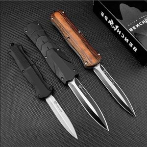 Facas táticas A016 Infidel 3300/3310/3320 D2 Gear A017 Ferramentas usinadas Benchmade Steel BM42 Faca com bolso Survival A019 C07 Automa Upkp