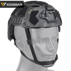 Taktiska hjälmar Idogear Helmet SF Super High Cut Fast Lightweight Version PJ Airsoft 6802 231113