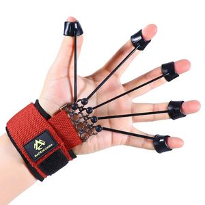 Hand Grips Silicone Hand Gripper Finger Exercise Stretcher and Extension Training Device 6 Resistant Strength Trainer To Relieve Pain 231113