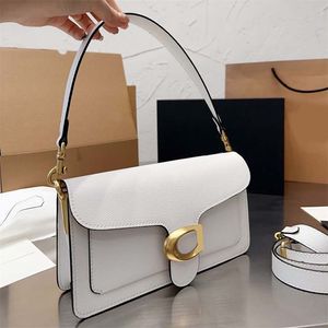 Tasarımcı Çanta Çanta Lüks Kızlar Omuz Çantası Düz ​​Renk Zinciri Moda Çantası Kare Gerçek Toka Büyük Kapasite Crossbody Küçük Kare Çanta Flip Tasarım Çantası