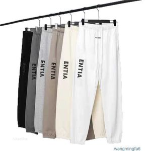 Calças de joggers masculino designer casual moda letra de cor sólida letra elástica estilo rua de rua longa calça fman y5of vmed