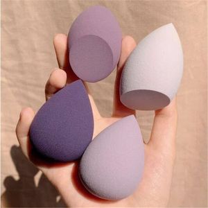 Makeup Tools 4pcs Sponge Powder Puff Dry and Wet Combined Beauty Cosmetic Ball Foundation Bevel Cut Make Up 230413