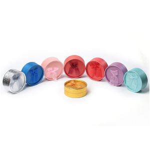 Jóias caixas de jóias bote mini armazenamento caixa de papel redonda forma pequena presente para mulheres brindes de pulseira de colar para entrega de gotas de entrega dhgarden dhq34