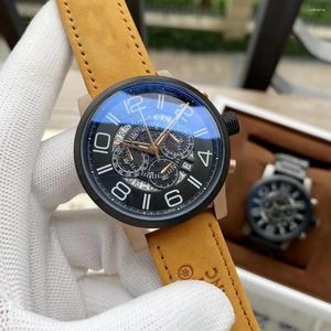 손목 시계 2023 Fine Men 's Watch 자연 수입 실리콘 스트랩 원래 버클 레저 사업 Montb 직경 44mm