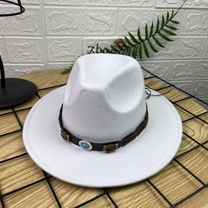 Berets Plain Cowboy Hat Fashion Fedora Fedoras Мужчины для женщин одевать женские и шляпы бейсболка